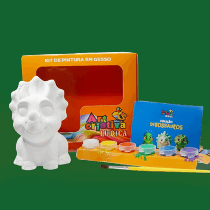 Kit de Pintura - Tritô, o Dino Corajoso