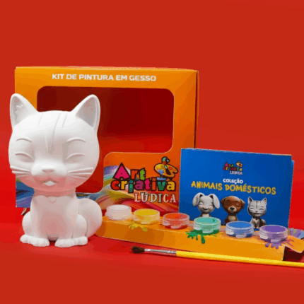 Kit de Pintura - Mimi, a Gatinha Charmosa