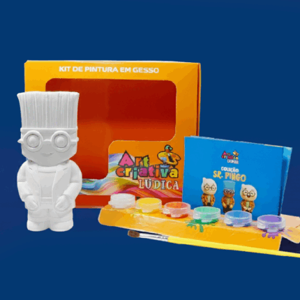 Kit de Pintura - Sr. Pingo, o Gênio do Laboratório