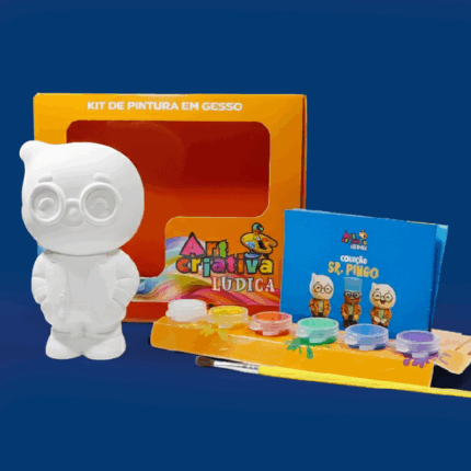 Kit de Pintura - Sr. Pingo, o Cientista Curioso