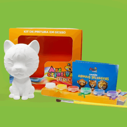 Kit de Pintura - Rajado, o Tigre Aventureiro